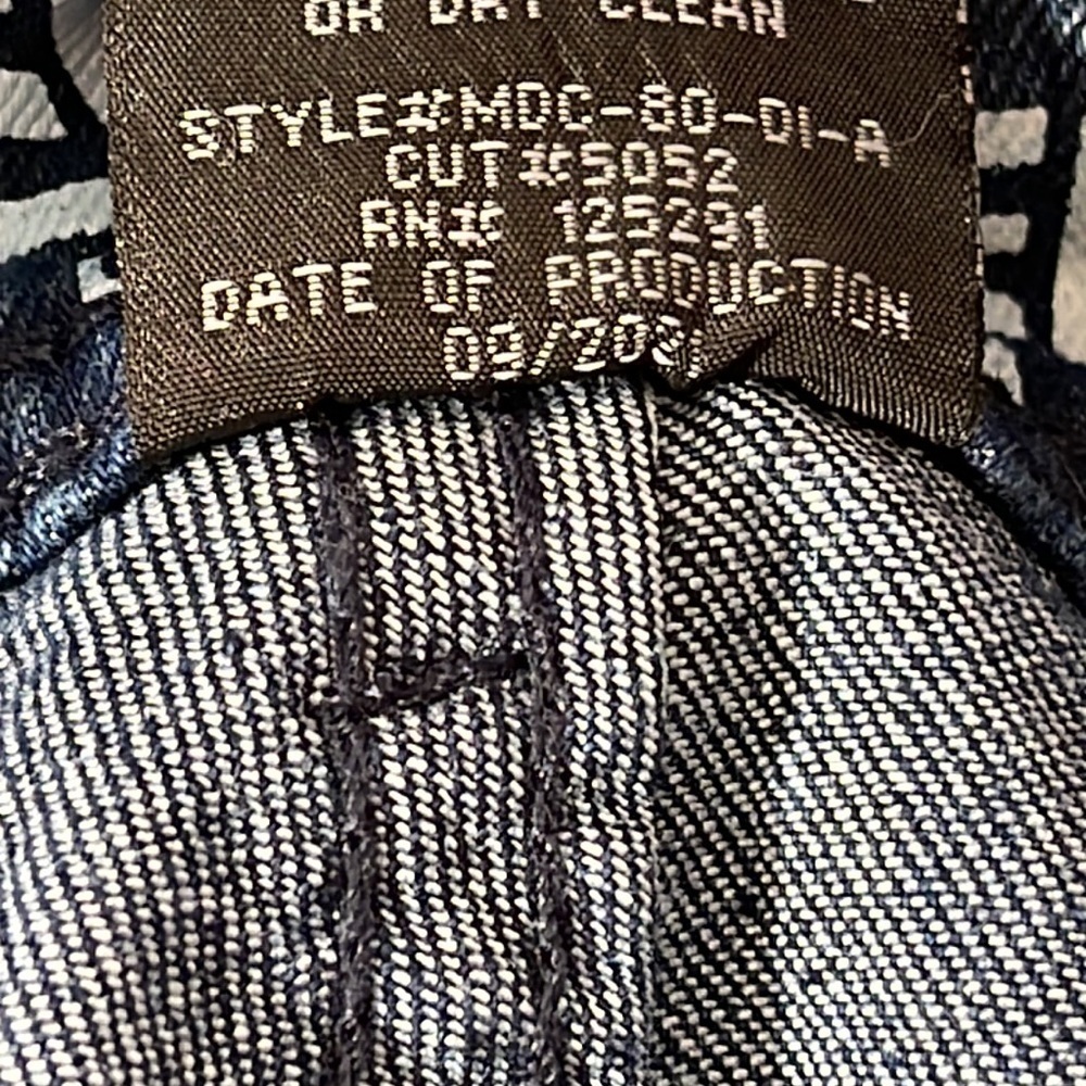 LEVEL 1 DENIM Super Skinny Fit Distressed Moto Jeans Size 32x32 - Picture 9 of 10